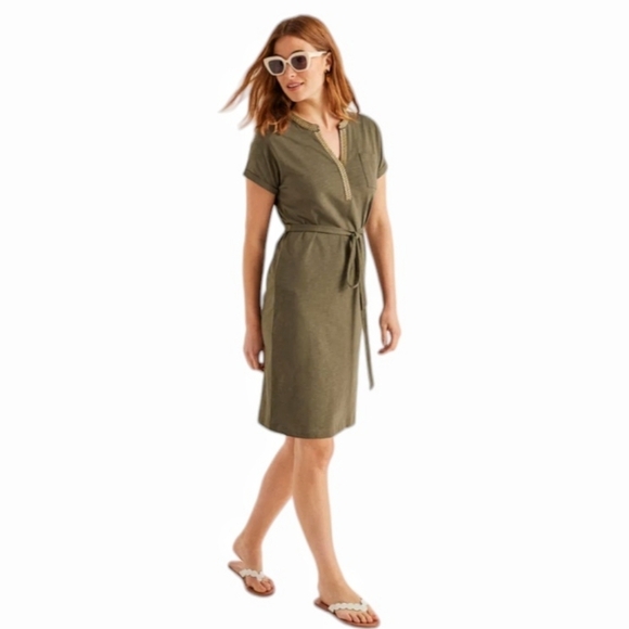 Boden - Dora Embroidery Jersey Dress - Picture 16 of 16